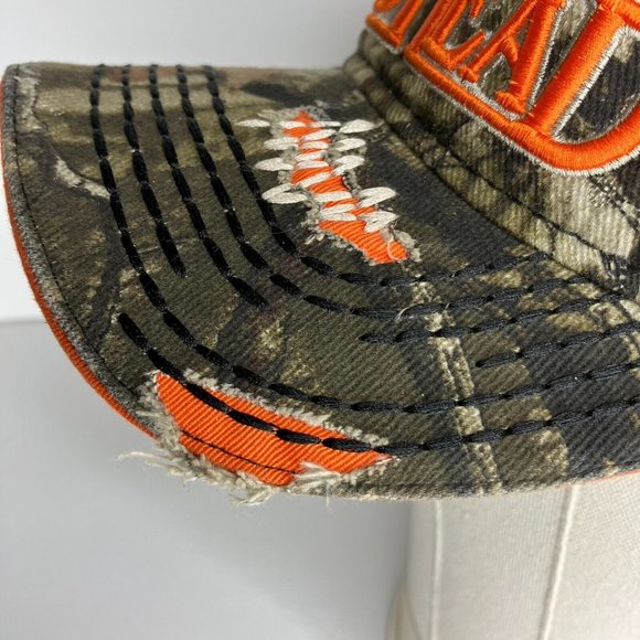 Red Head Bass Pro Shops Camo Camouflage Adjustable Hat - Picture 6 of 11